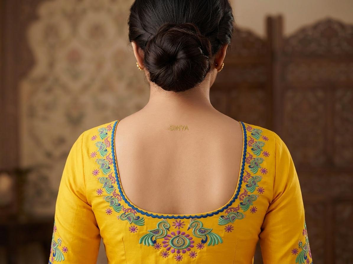 Embroidery blouses